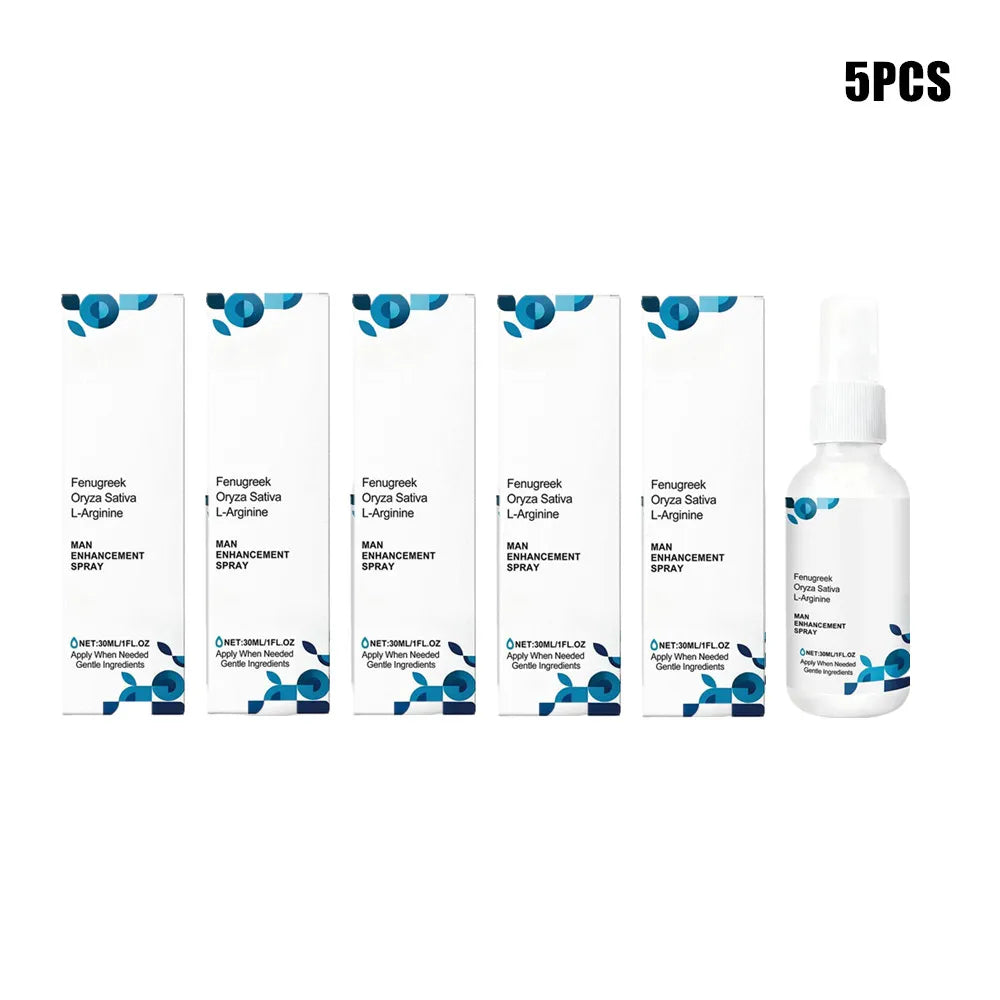 1/2/3/5pcs Men's Body Care Spray: Gentle Ingredients Nourish & Protect Skin, Delivers Daily Vitality for Comfortable Skin 30ml