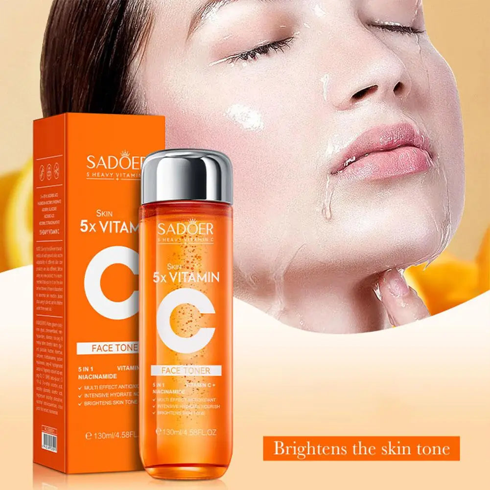 Vitamin C Firming&lifting Skincare Set Moisturizing Brightening Essence Revitalizing Skin Repair Serum Cream Korean Skincare