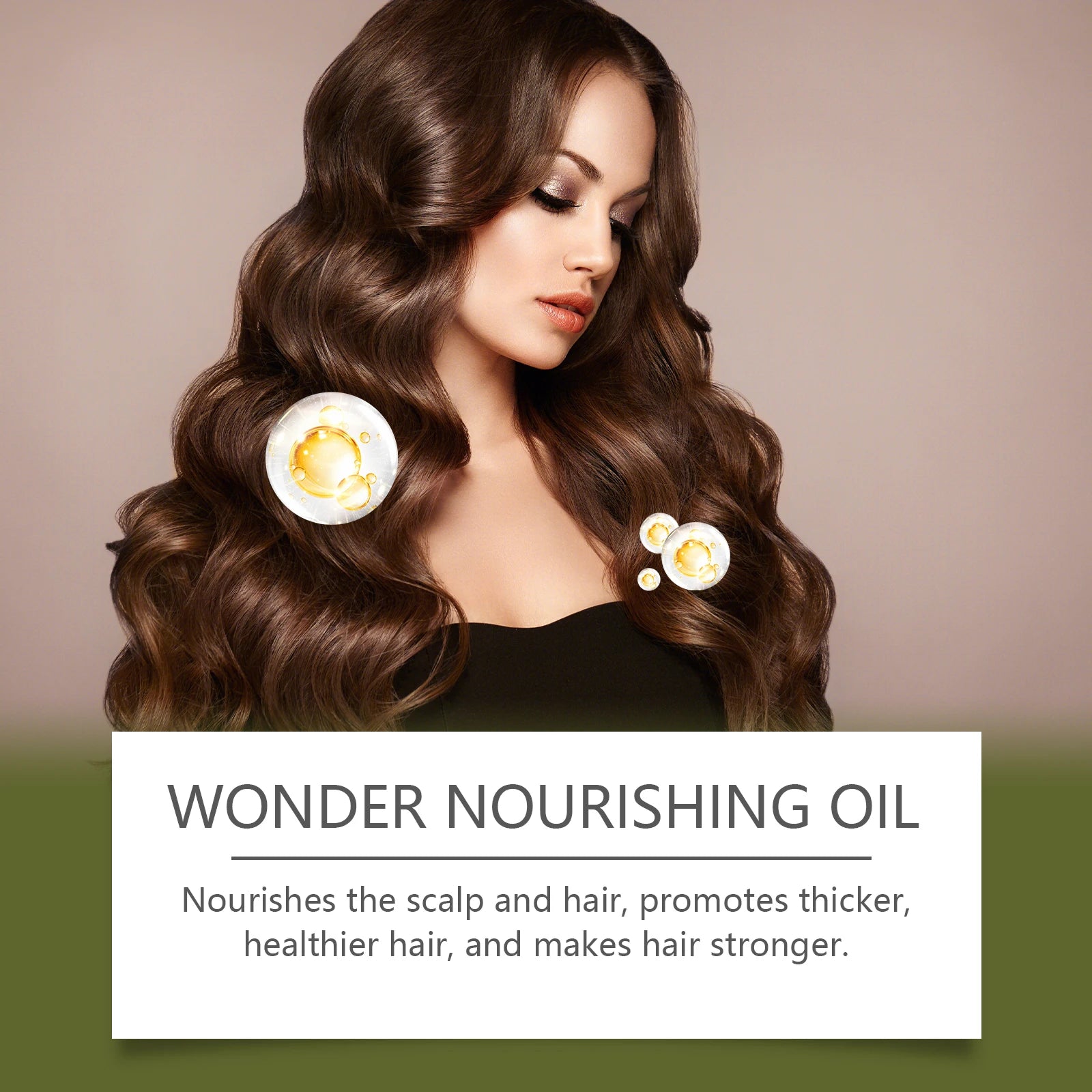 Hair Care Essential Serum Oil – Hydrates, Smoothes Frizz, Nourishes Scalp & Soothes Irritation, Suitable for All Hair Types