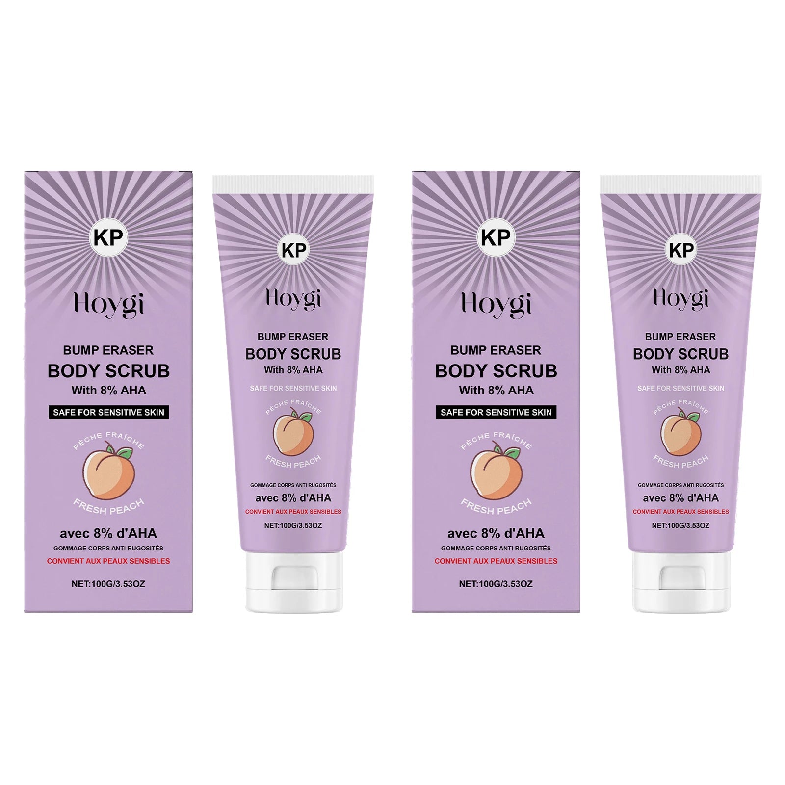 Peach Flavored Body Scrub Deep Cleaning Moisturizing Restore Smooth Delicate Skin Soothing Nourishing Luster Skins Care Products