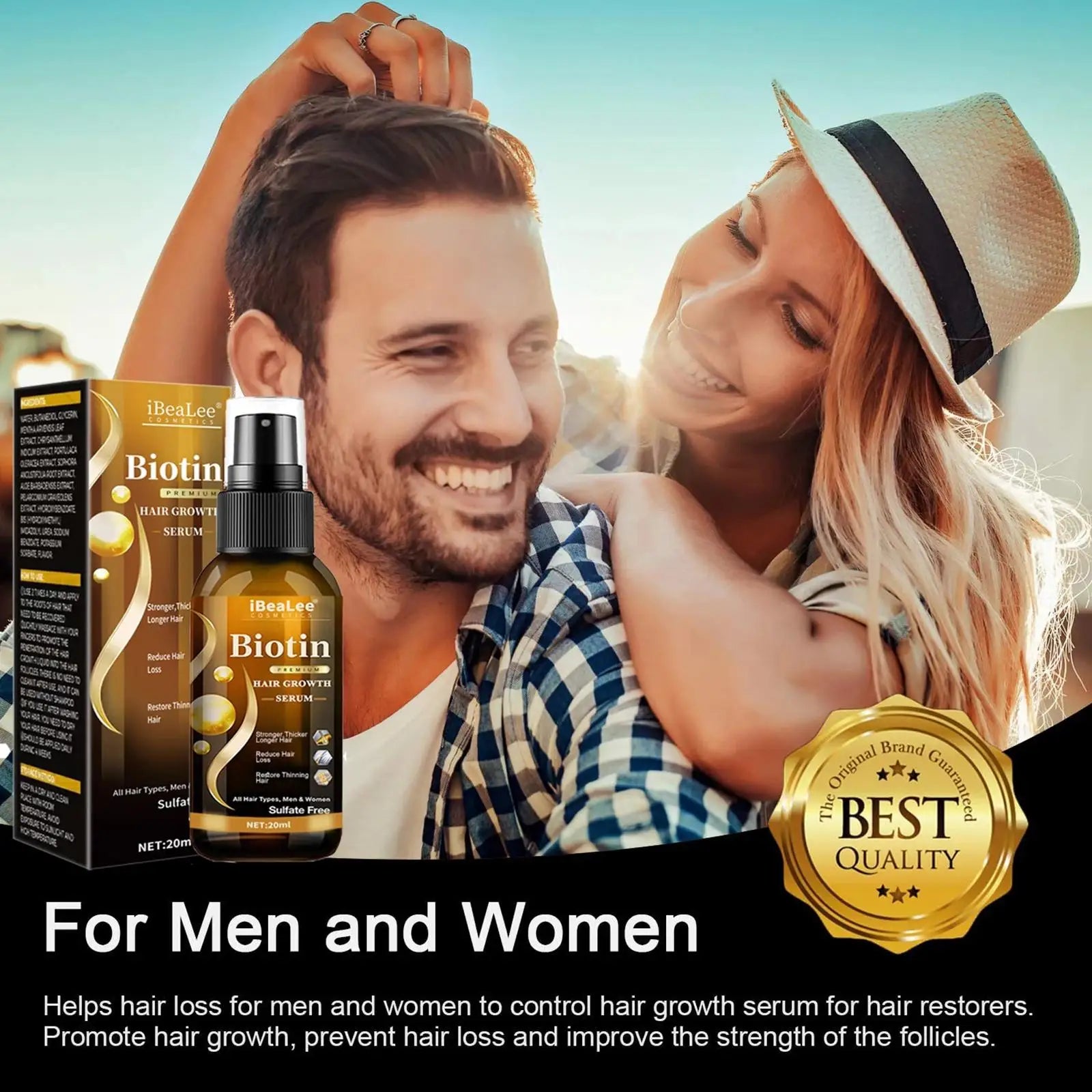 Hair Thickening Care Products Scalp Repair Hair Thicken Conditioner Beard Thickening Care Oil Serum Professional Hair Care