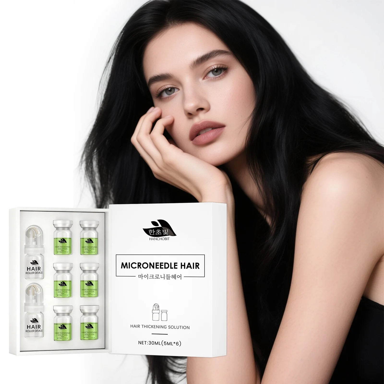 Hair Root Nourishing Roller Serum - Healthy Scalp Environment Care, Moisturizes Hair for Smooth & Shiny Strands