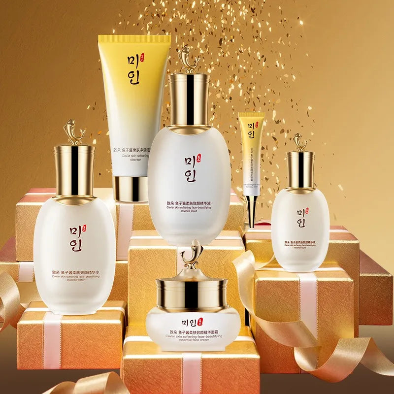 Caviar  Moisturizing Anti-Wrinkle Skincare Set - Firming, Lifting Hydrating Face Kit for All Skin Types Beauty care product