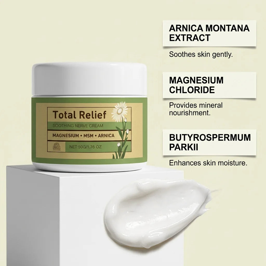 Body Care Cream - Gentle Natural Skin Care, Plant Extract Infused, Daily Hydrating Moisturizing & Softening Massage Lotion