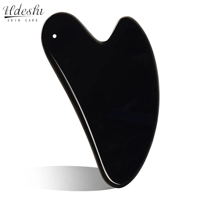 Stainless Steel Facial GuaSha Scraping Face Care Lifting Massage Tools Anti Wrinkle Skin Tighten Cooling Cellulite Massager Tool