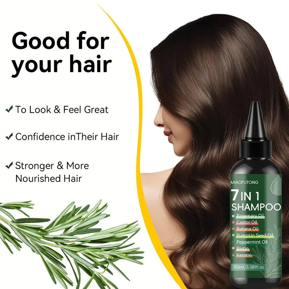 Hair Growth Shampoo,Strengthening Shampoo,nourishing,repair Damaged Hair,deep Cleansing And Reducing Breakage Hair Care Shampoo