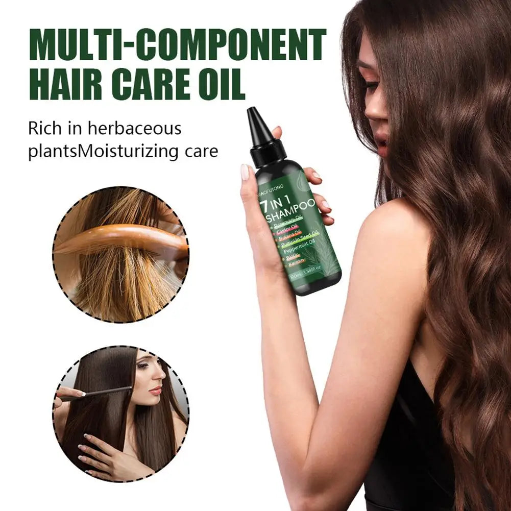 Hair Growth Shampoo,Strengthening Shampoo,nourishing,repair Damaged Hair,deep Cleansing And Reducing Breakage Hair Care Shampoo