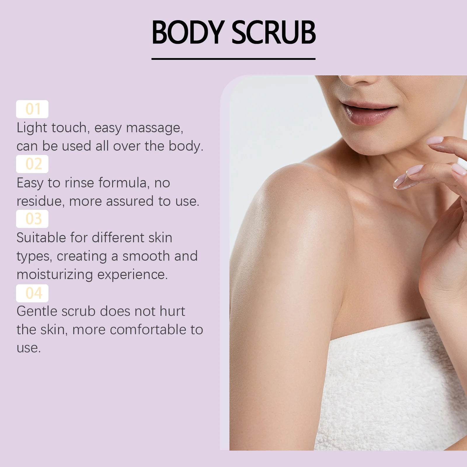 Peach Flavored Body Scrub Deep Cleaning Moisturizing Restore Smooth Delicate Skin Soothing Nourishing Luster Skins Care Products