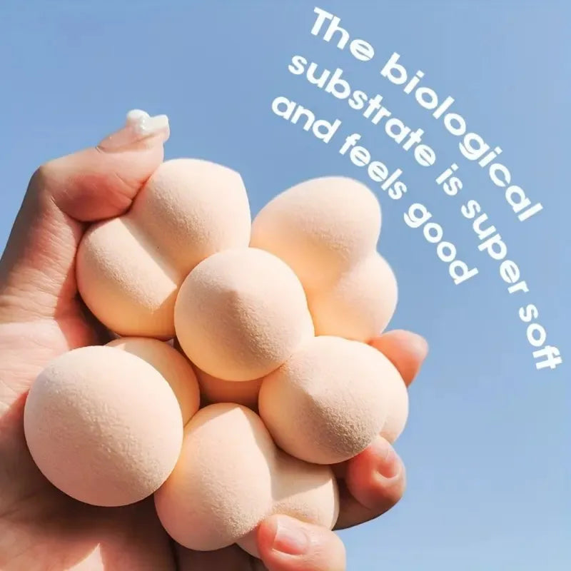 Makeup Sponge Collection - Multi-Shape Cosmetic Sponges for Liquid & Powder Foundation, Dry & Wet Dual-Use Beauty Tools for Girl