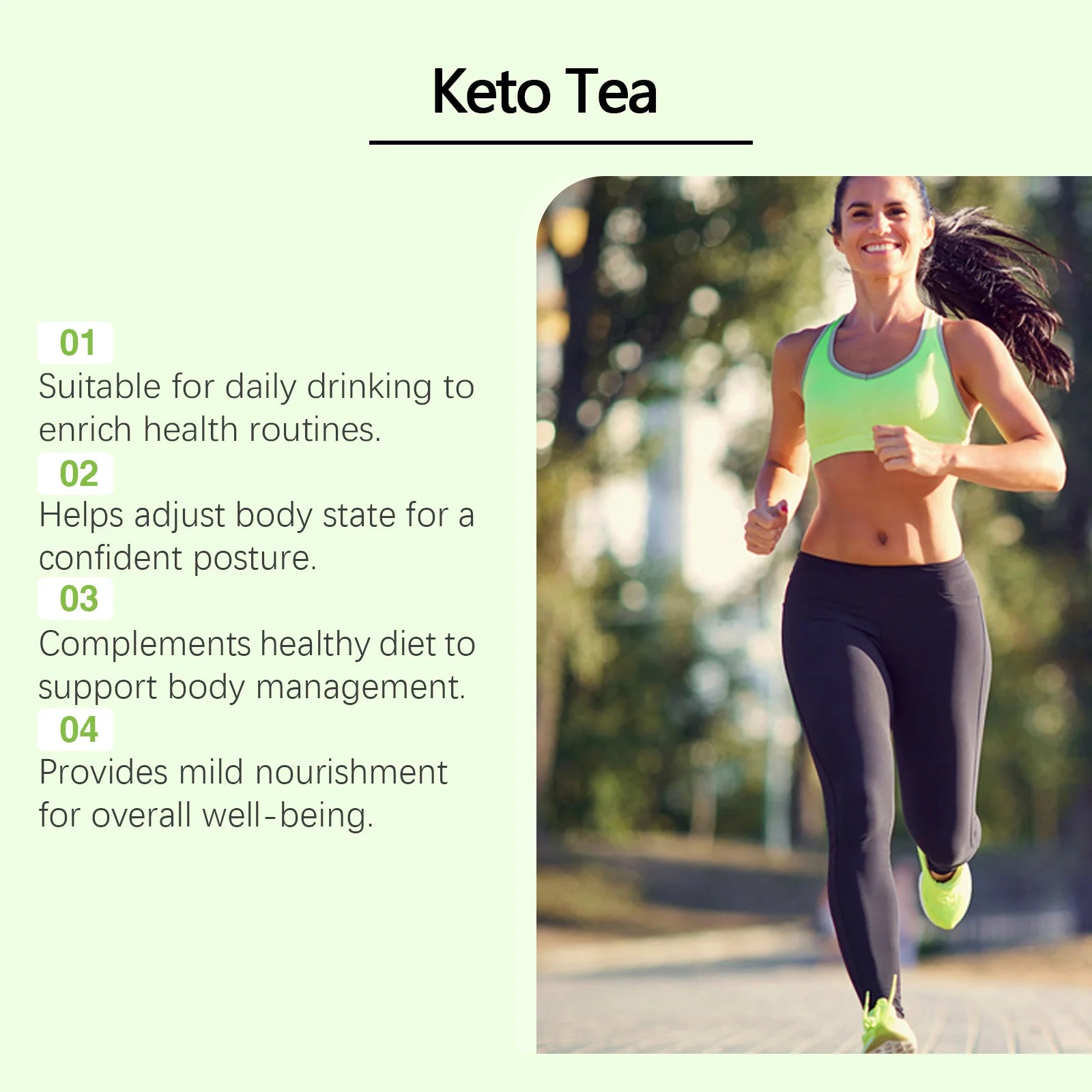 Body Care Tea - Gentle Care to Help Tone and Firm the Body Enhance Body Contours Daily Long-Lasting Care Tea for the Lazy