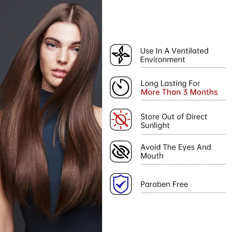 0%/5%/8%/12% Keratin Hair Straightening Treatment For Curly Frizzy Hair Smoothing Care Brazilian Keratin Salon Products 1000ml