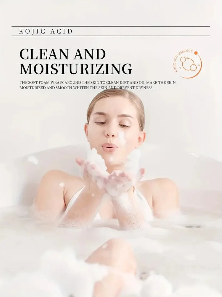 100g Kojic Acid Soap with Vitamin C,Turmeric, Retinol, Shea Butter, Vitamin E, Kojic Acid for Clean and Nourish The Skins