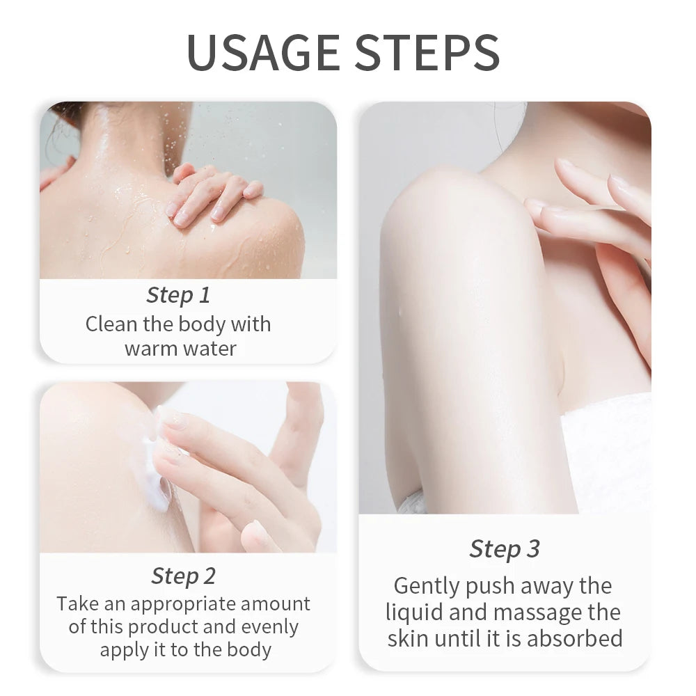 Moisturizing Body Lotion Suitable for whole body use Hydrating and moisturizing Large capacity Suitable for all skin types New