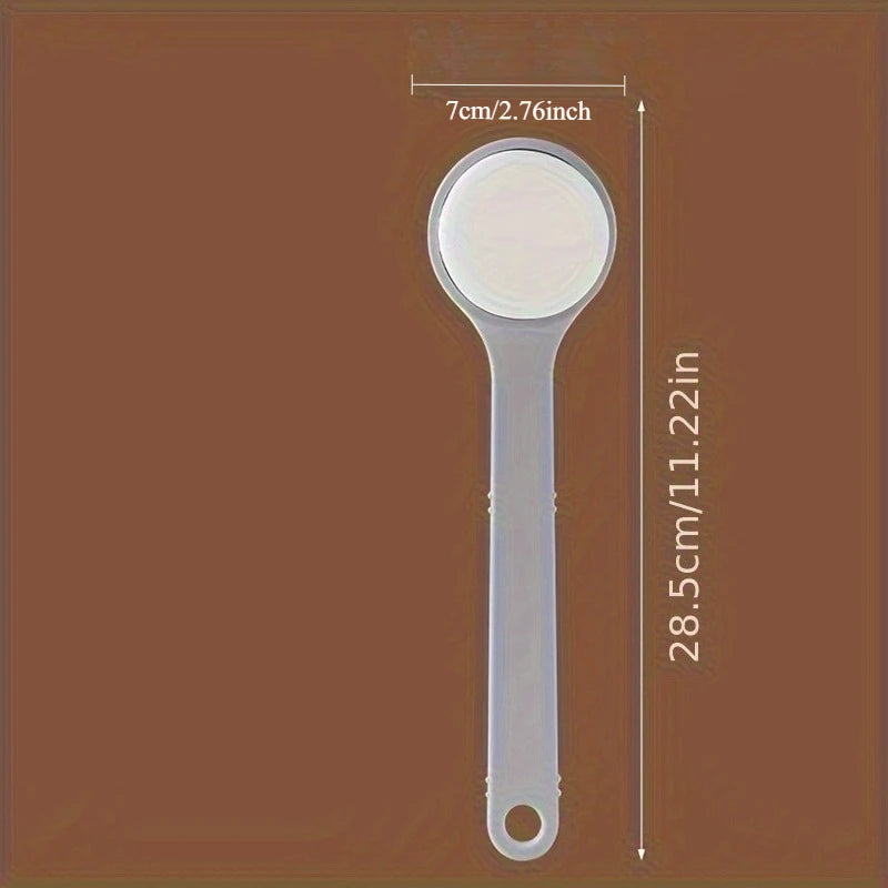 Ergonomic Long-Handled Body Lotion Applicator - Back Brush with Sponge Pad, Ideal for Post-Bath Body Application, Skin Care Tool