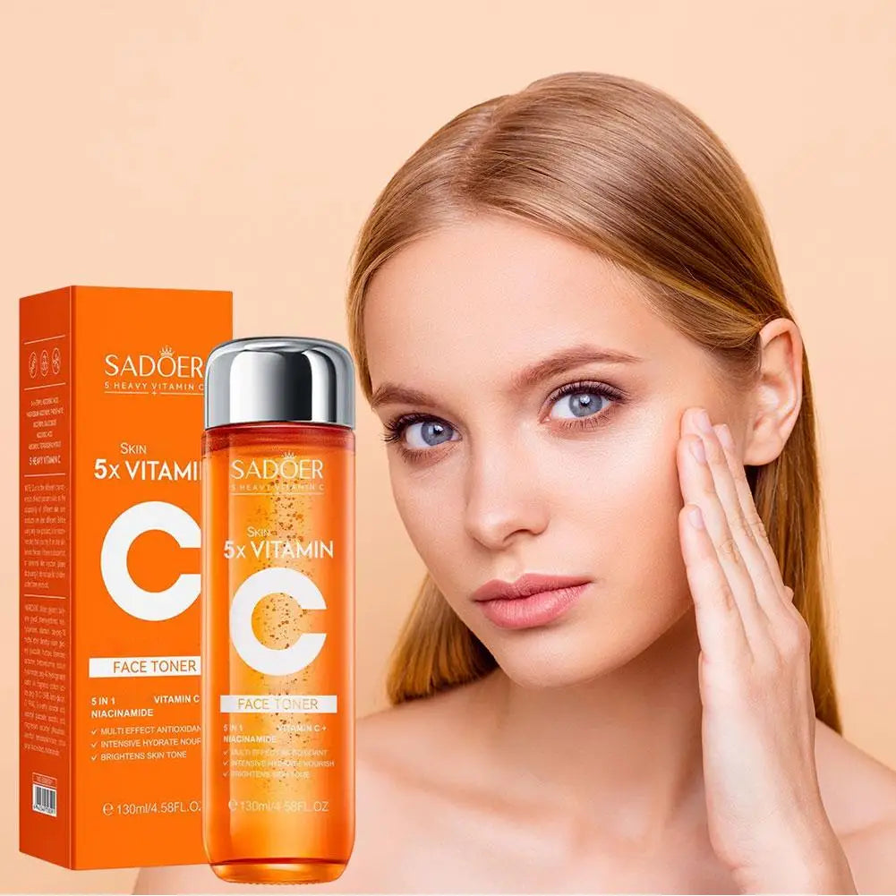 Vitamin C Firming&lifting Skincare Set Moisturizing Brightening Essence Revitalizing Skin Repair Serum Cream Korean Skincare