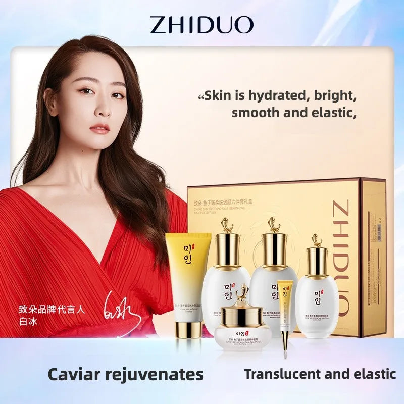 Caviar  Moisturizing Anti-Wrinkle Skincare Set - Firming, Lifting Hydrating Face Kit for All Skin Types Beauty care product