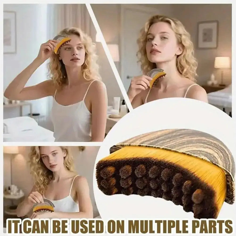 Multifunctional Facial Skin Care Tools No Electricity Cheek Eye Neck Care Brush Reduces Puffiness Lymphatic Facial Massage Brush