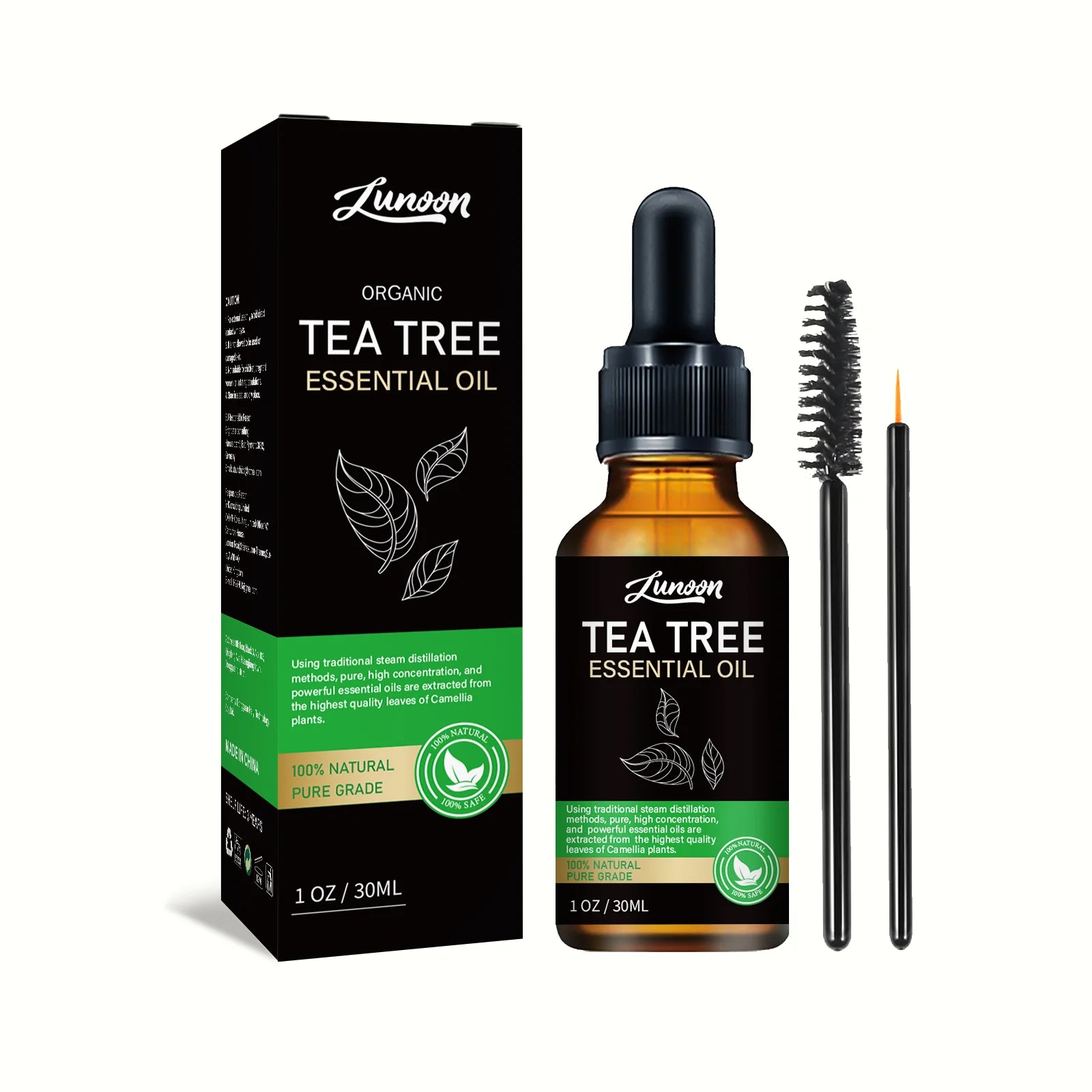 Skin Brightening Body Massage Oil - Plant essential oils & facial care. Moisturizing aroma therapy for daily dryness improvement