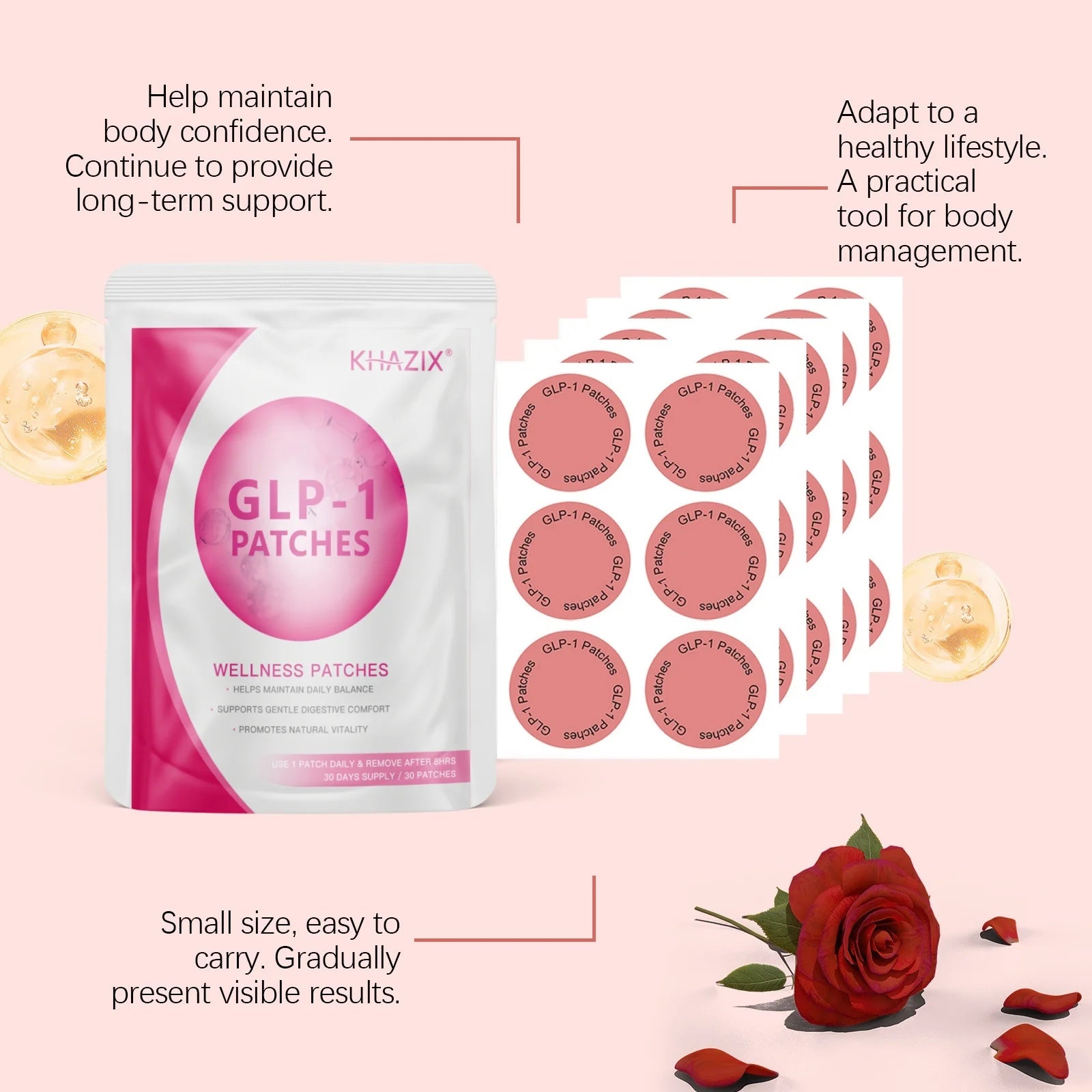 30pcs Body Care Patch: Gentle Support for a Smooth, Shaped Look with Daily Lightweight Care