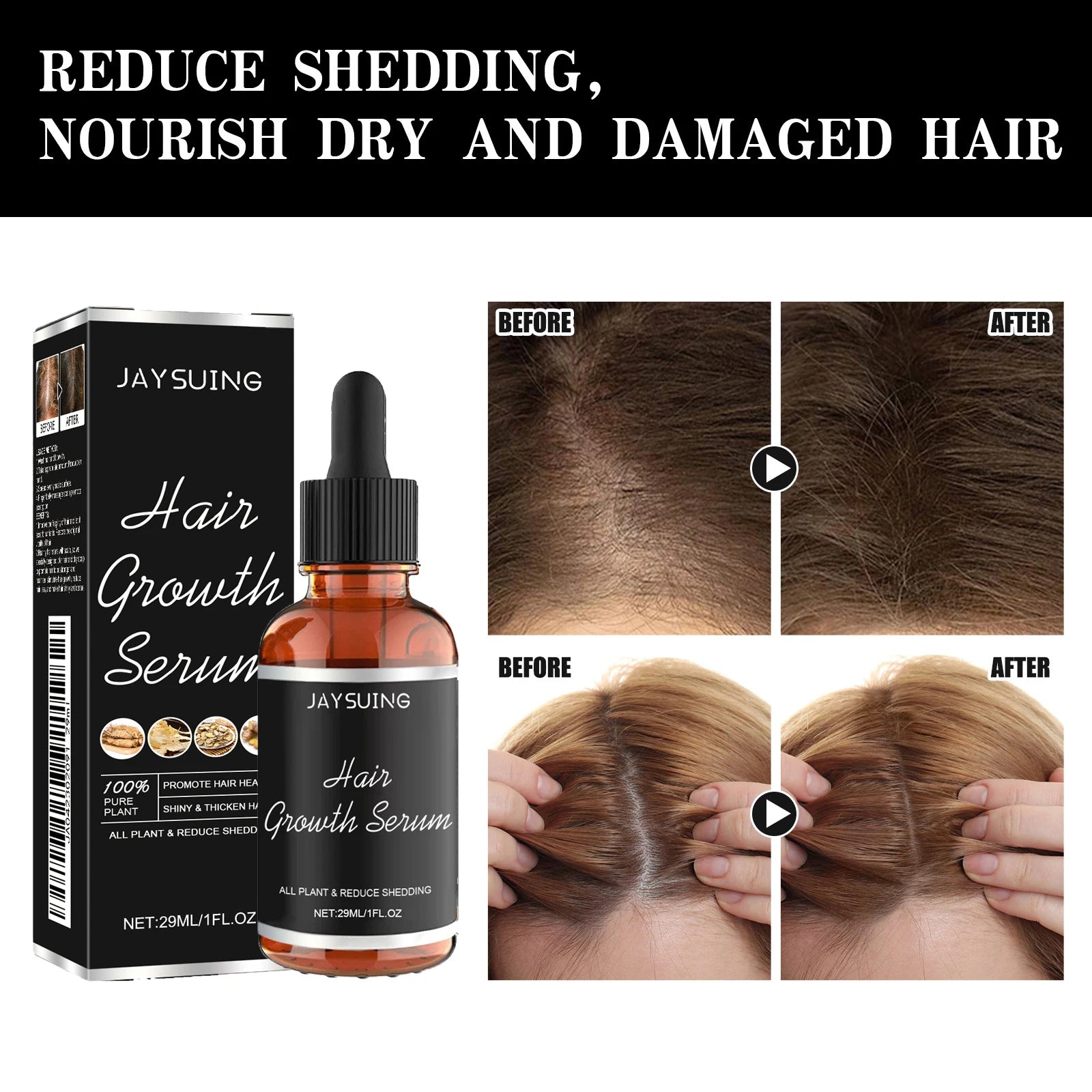 Hair care essence has good permeability penetrates into the hair core fully absorbs nutrients deeply moisturizes Gentle smooth