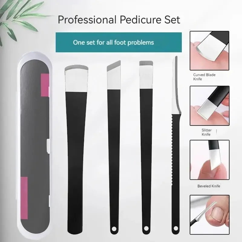 Skin Scraper Home Pedicure Knife Set Of Callus Nail Trimming Tools To Remove Dead  Repair Foot Nail Groove Artifacts